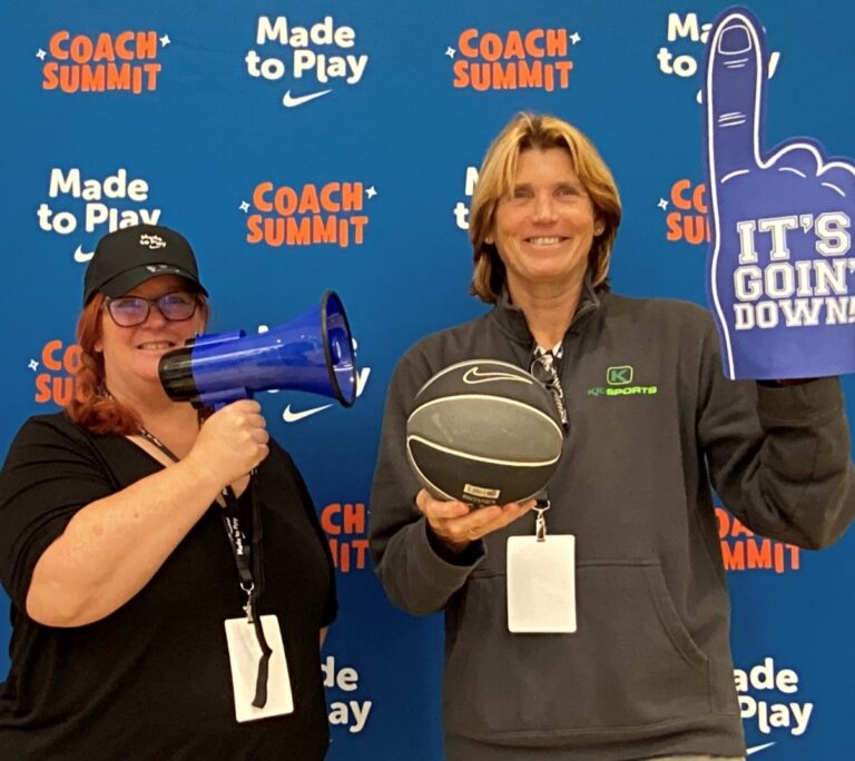 Bev Smith, legendary women’s basketball player and community leader, inspiring future generations through her work with KIDSPORTS and Civic Park in Eugene, Oregon.